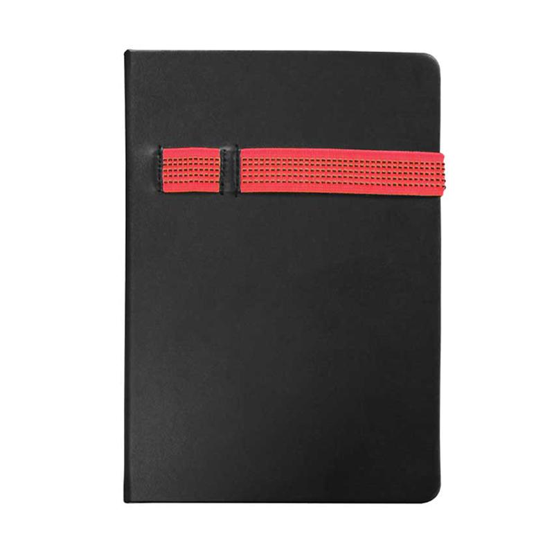 Black - A5 Size PU Leather Notebook